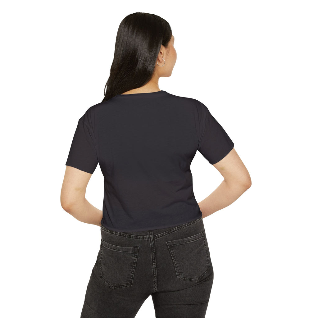 Embrace the Sass Crop Top — Retro Pinup Graphic Tee for Women