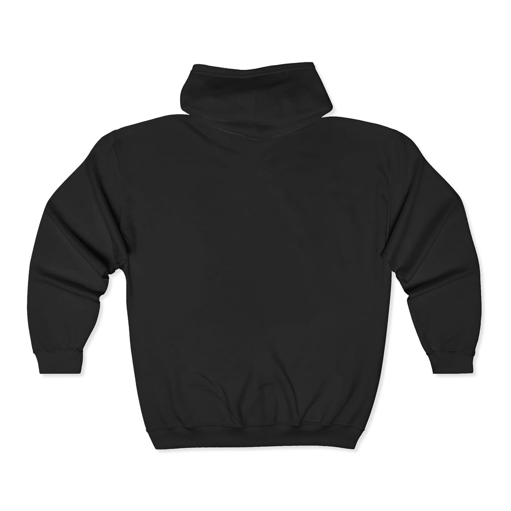 Sassy & Classy Retro Zip Hoodie — Vintage Floral Graphic