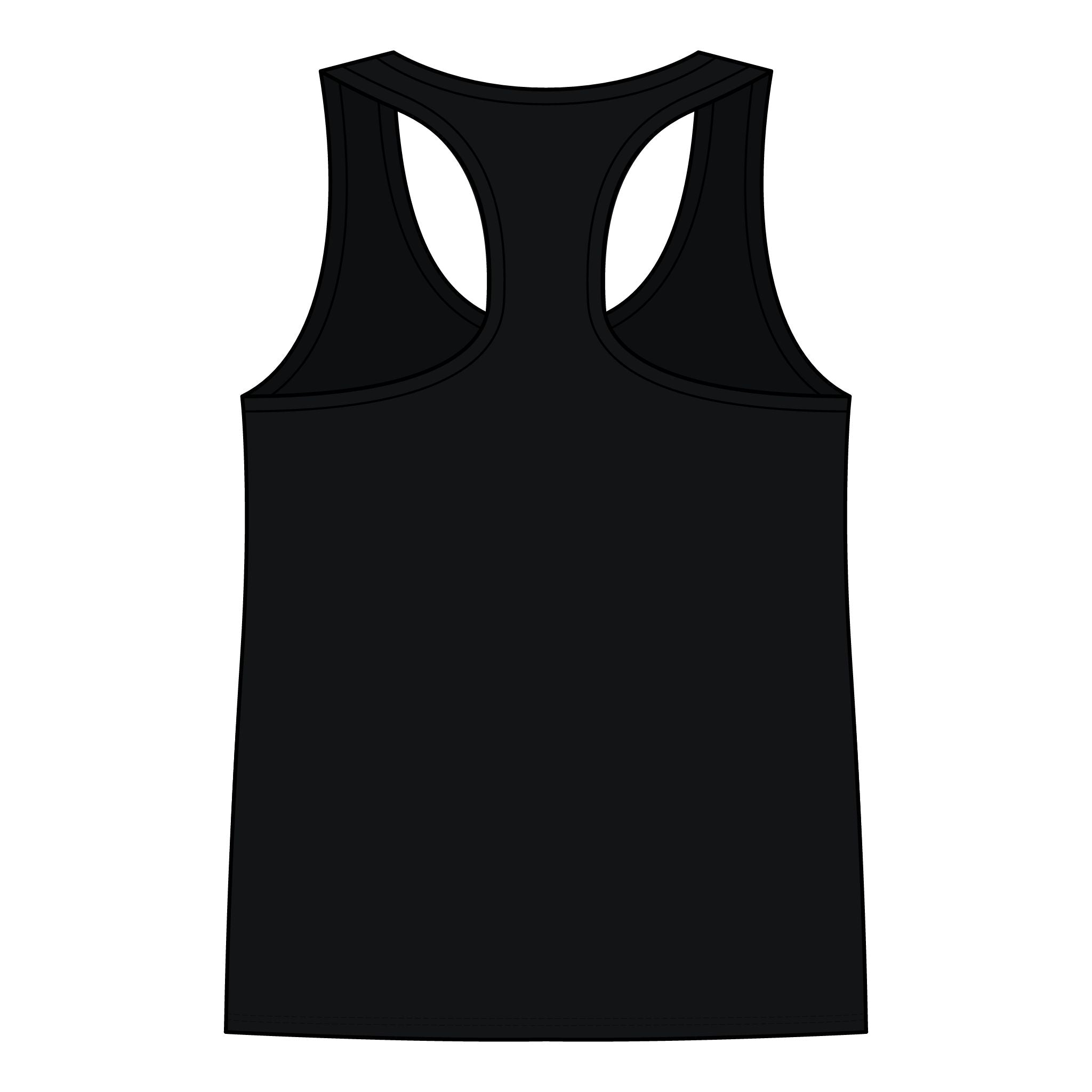 Sassy & Classy Floral Racerback Tank — Women's Retro Vibe Summer Top