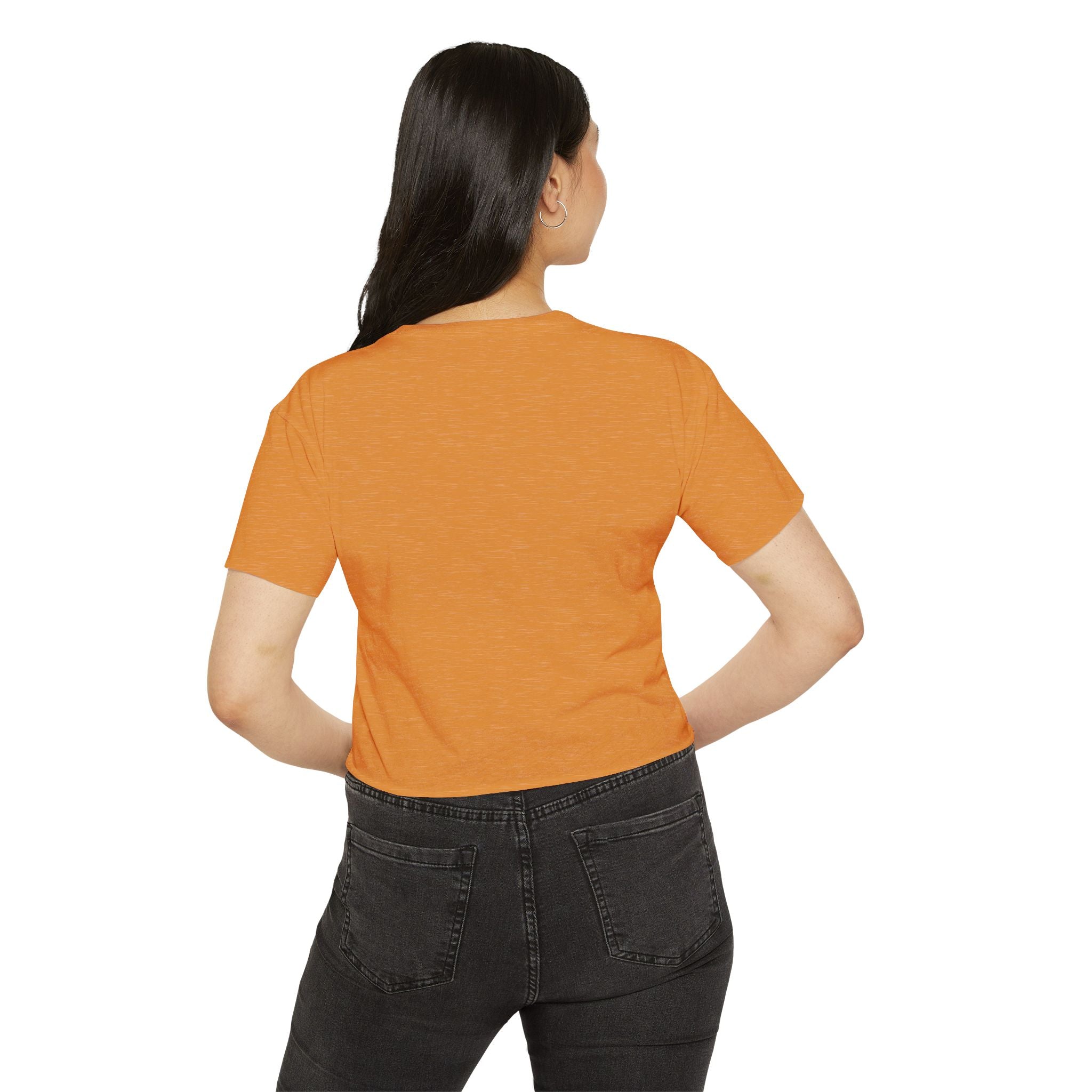 Embrace the Sass Crop Top — Retro Pinup Graphic Tee for Women