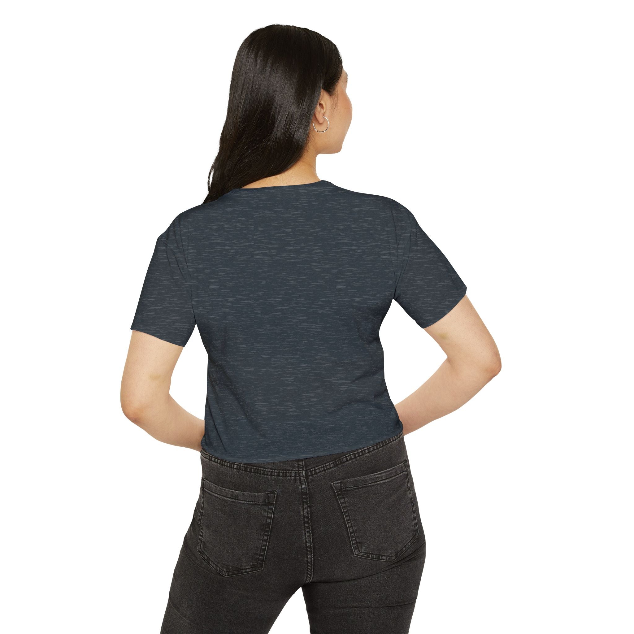 Embrace the Sass Crop Top — Retro Pinup Graphic Tee for Women