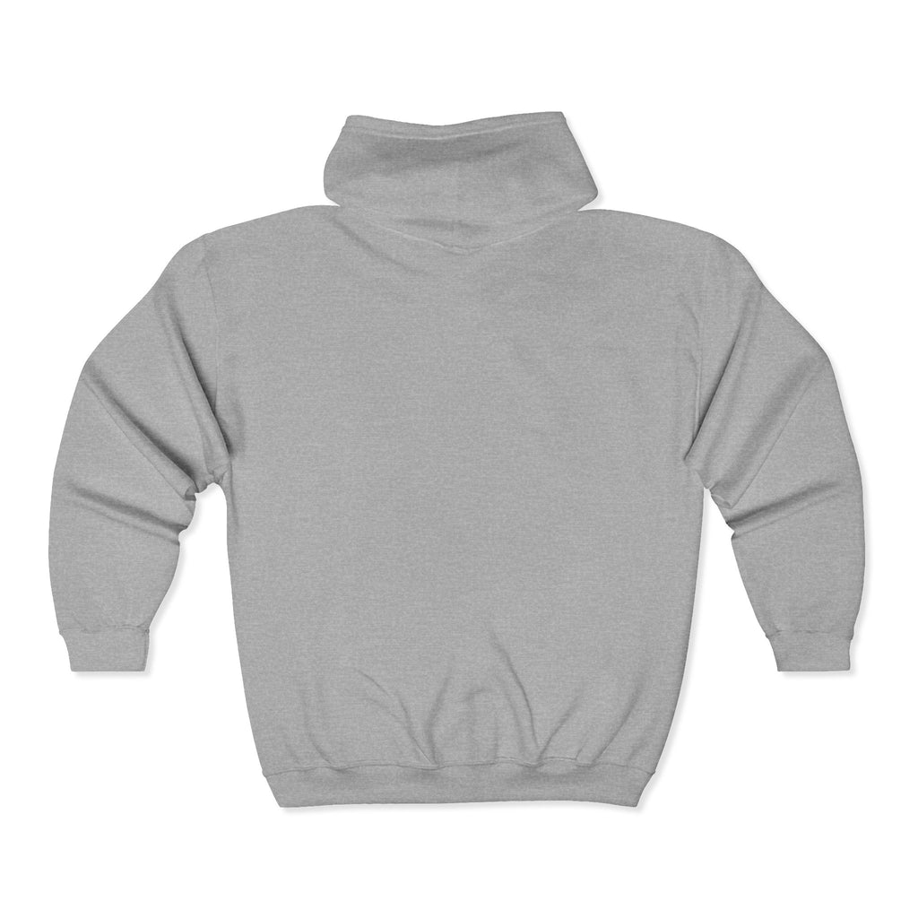 Sassy & Classy Retro Zip Hoodie — Vintage Floral Graphic